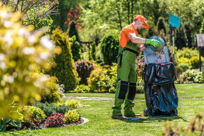 Lawn Care Specialists at Work