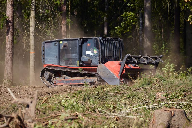 Contact About Forestry Mulcher Service